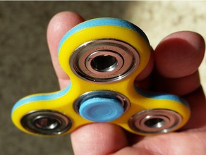 due colore di stampa separate spinner giocattoli meccanici fidget colori 3d print model - Mito3D