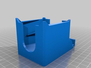 battery aa dispenser smaller version organization 3d print model - Mito3D