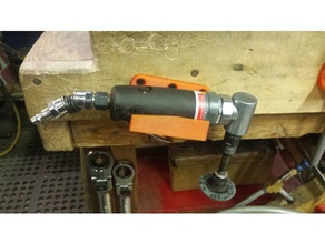 angle grinder holder bracket tool holders & boxes 3d print model - Mito3D