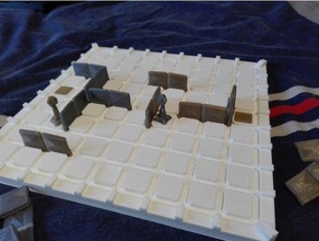 quoridor - semplice gioco da tavolo 2 a 4 giocatori moderni di riprogettazione giochi e giocattoli 2to4players la strategia 3d print model - Mito3D