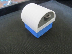 la combinaison de boîte poitrine tiroirs les conteneurs le conteneur tiroir couvercle mini 3d print model - Mito3D