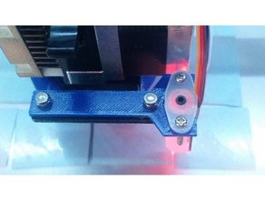 bltouch wanhao duplicator i3 mount 3d printer parts maker select mods 3d print model - Mito3D