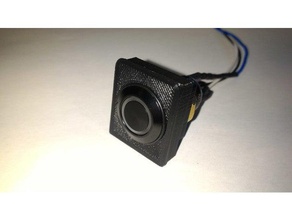 eco button holder renault clio automotive 3d print model - Mito3D