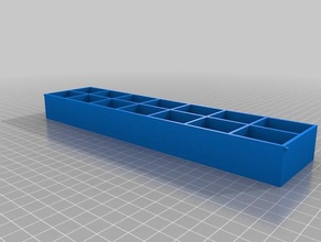 custom pill box containers customized 3d print model - Mito3D