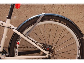 mudguard bridge rear sport & outdoors bicycle curana fender mount on-one onone 3d print model - Mito3D