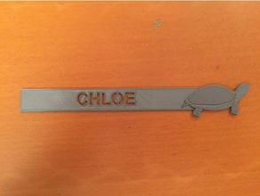 tortue signet bureau de chloe la 3d print model - Mito3D