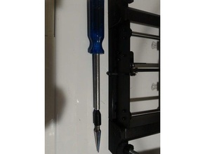 Schraubendreher-bit step drill hand-Werkzeuge - Schraubendreher Stufenbohrer bit 3d print model - Mito3D