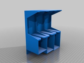 talheres organizador v2 cozinha e sala de jantar a o 3d print model - Mito3D