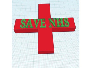 save nhs health care 3d print model - Mito3D