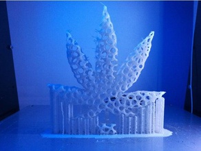 erva de voronoi esculturas 3d print model - Mito3D
