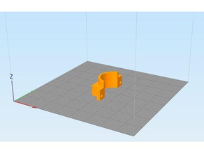 verstellbar lnb-Halterung Sat-Schüssel 3d print model - Mito3D