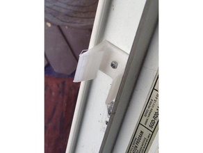 la pantalla de puerta fricción pestillo los hogares casa 3d print model - Mito3D