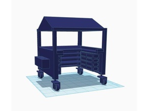 carrito de compras las estructuras edificios almuerzo carro la escuela media roth skyler 3d print model - Mito3D