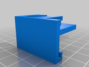 il mio personalizzato monoprice mp selezionare mini stampante 3d di vetro da letto clip Stampante accessori su misura 3d print model - Mito3D