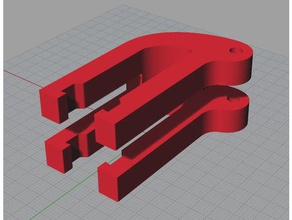 anet a8 y-tensioner mod 3d printer parts upgrade 3d print model - Mito3D