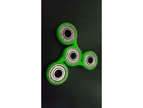 spinner v1 1 bearing best fidget hand kid rotate safe spin top toy 3d print model - Mito3D