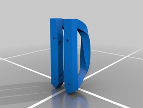 magnetic door handles 3d printer accessories enclosure 3d print model - Mito3D