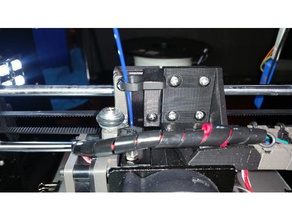 anet a8 deslocamento de filamento guia - extrusora montado Impressora 3d peças o offset 3d print model - Mito3D
