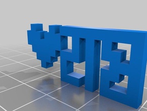 mi personalizados bts la joyería personalizado 3d print model - Mito3D