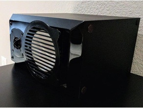 audio cs-325 kitaplık hoparlör ızgara tweeter woofer görevlisi ses kapak yedek 3d print model - Mito3D