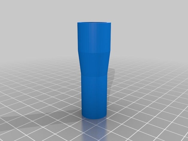 il mio personalizzato tubo di aspirazione adattatore strumenti su misura 3D print model - Mito3D