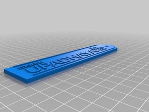 il mio regalo personalizzati tag fiocco di neve segni e loghi su misura 3d print model - Mito3D