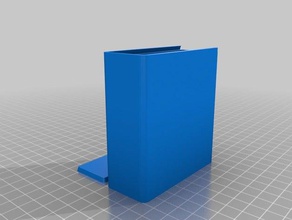 my customized parametric box sliding lid3 tool holders & boxes 3d print model - Mito3D