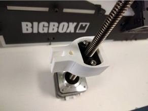 bigbox integrated lead-screw anti-backlash nut z-axis drive brackets 3d printer parts e3d 3d print model - Mito3D