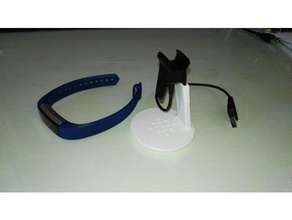 fitbit alta charging stand gadgets 3d print model - Mito3D
