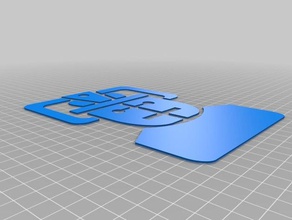 doctor mondas cyberman logo 3d printing 3d print model - Mito3D
