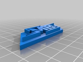 m19 team keychain 3d printing 3d print model - Mito3D