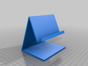 my customized mobile phone stand v2 3d print model - Mito3D