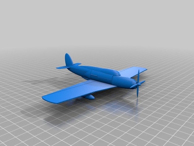 p51 mustang modelleri 3D print model - Mito3D