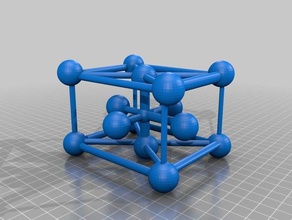 estrutura de rede A impressão 3d 3d print model - Mito3D
