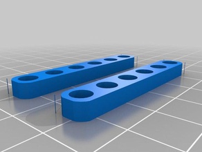 lego lochstreifen ersatzteil L'impression 3d 3d print model - Mito3D