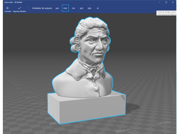 adam smith Skulpturen 3D print model - Mito3D