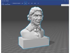 adam smith esculturas 3d print model - Mito3D