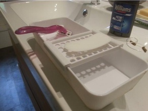 savon à la prise salle de bains boîte le porte-savon 3d print model - Mito3D