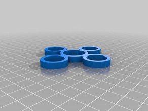 4 5p giratório mecânico de brinquedos personalizado 3d print model - Mito3D