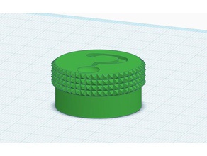 riddler mini bouton select L'imprimante 3d de pièces batman mp sélectionner 3d print model - Mito3D
