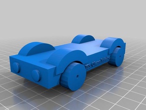 coche La impresión en 3d 3d print model - Mito3D
