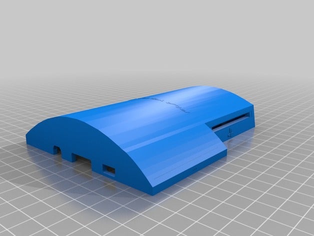 framboesa ps3 eletrônica carcasa de caso a raspberry pi 3 tixon19 3D print model - Mito3D
