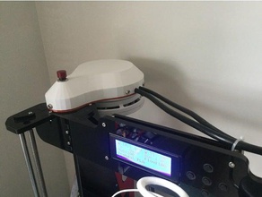 en cas de feu l'imprimante l'arrêt Imprimante 3d accessoires anet a8 mise à niveau d'arrêt d'urgence un incendie la fonte relais fumée détecteur 3d print model - Mito3D