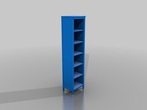ıkea hemnes kısa Kütüphanesi model mobilya 3d print model - Mito3D