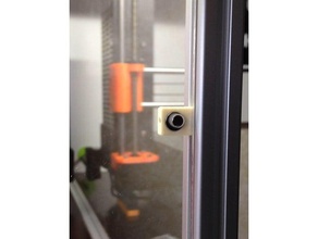 magnetic door lock nut 5 3d printer accessories 3d print model - Mito3D