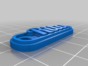 rita Schlüsselanhänger kundengebundene 3d print model - Mito3D