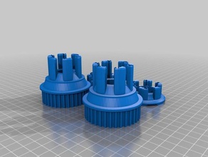 evolve 36t pulley holes diy 3d print model - Mito3D