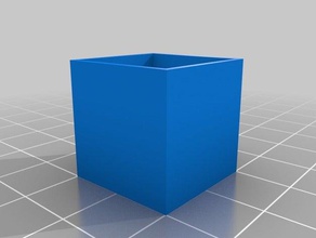 un altro test del cubo La stampa 3d calibrazione 3d print model - Mito3D