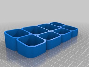 kleine desktop-Flasche tray - Organisation Flaschenhalter Flasche Schreibtisch-organizer Veranstalter 3d print model - Mito3D