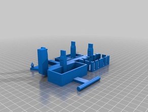 Hebel release bait trays 3d-drucken 3d print model - Mito3D